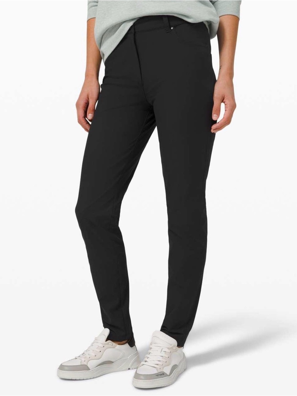 Lululemon City Sleek 5 Pocket Straight Leg Pants Black Size 30 NWT